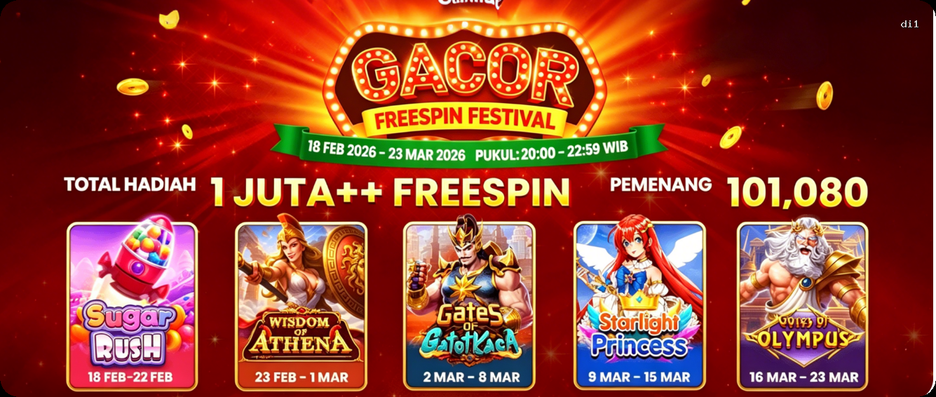 Login di1 Sekarang Bonus Melimpah